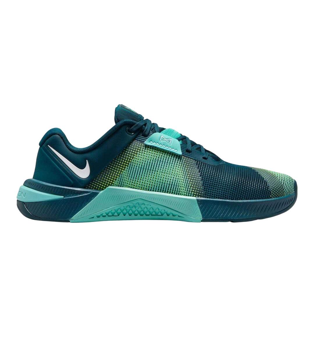 Womens/ladies Metcon 10 Trainers Turquoise White Nike-1