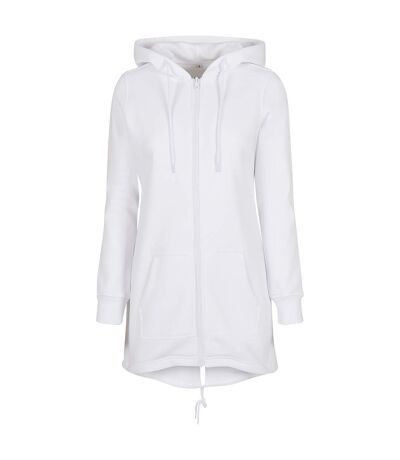 Parka Sweat Femme Blanc Build Your Brand