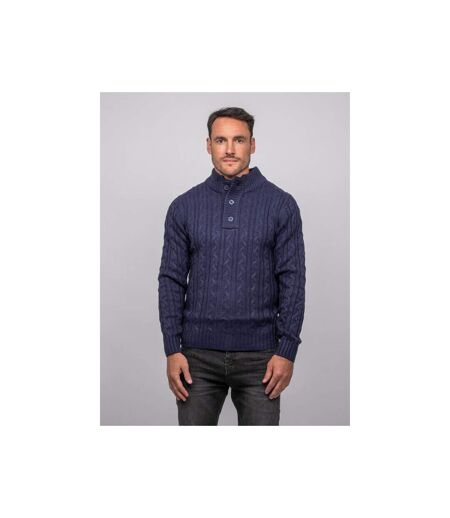 Pull torsadé col montant LAGOW