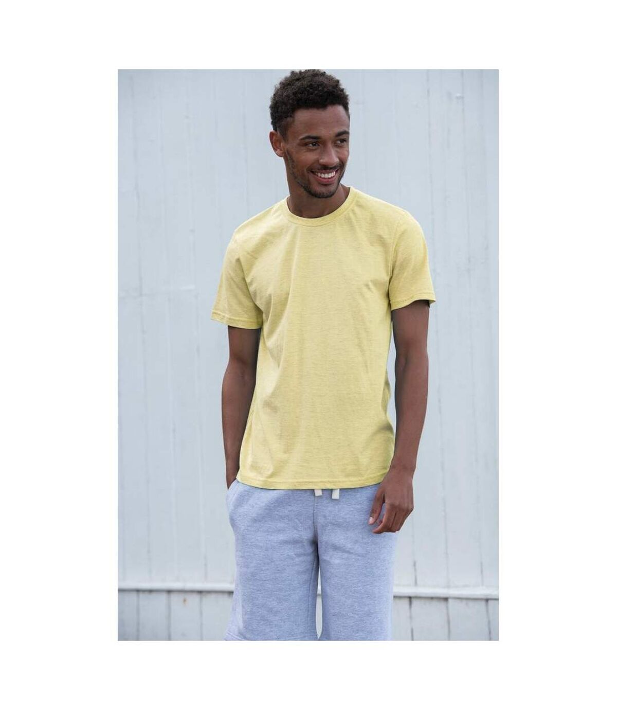 AWDis Just Ts Mens Surf T-Shirt (Surf Yellow)