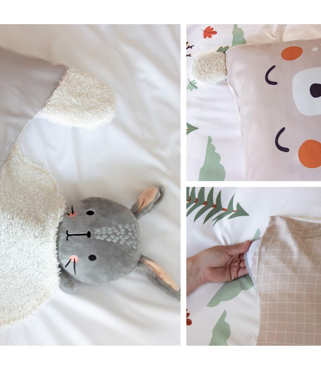 Parure de lit enfant FOREST en microfibre-5