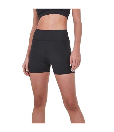 Womens/ladies Tight Shorts Black Karrimor