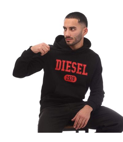 Mens S-ginn 1-b Hoodie Black Diesel