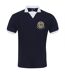 T-shirt Motif/style Rétro Homme Bleu Marine Scottish FA-1