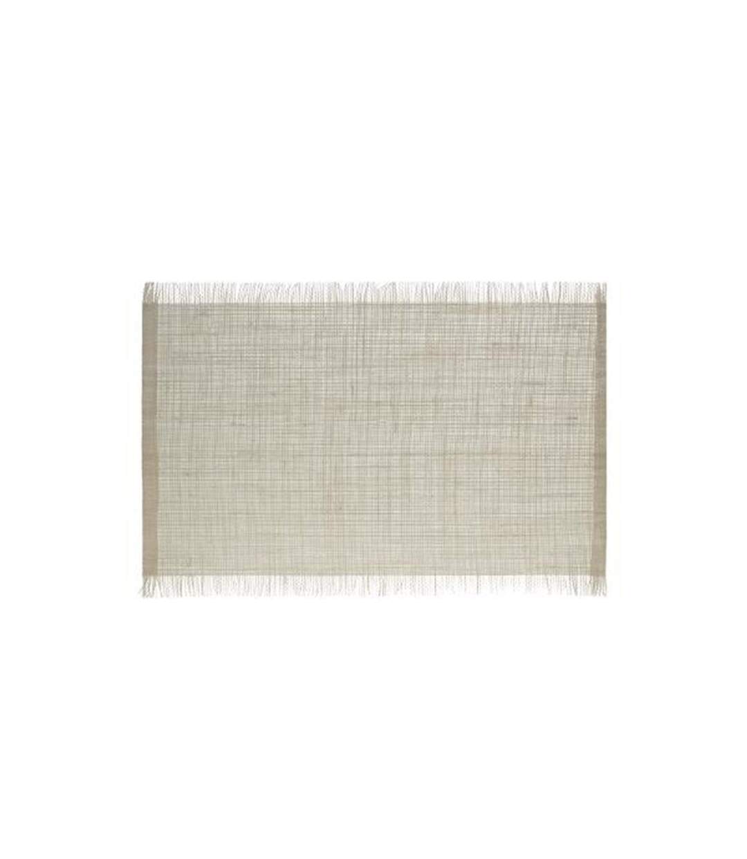 Set de Table en Jute Frange 30x45cm Beige-1