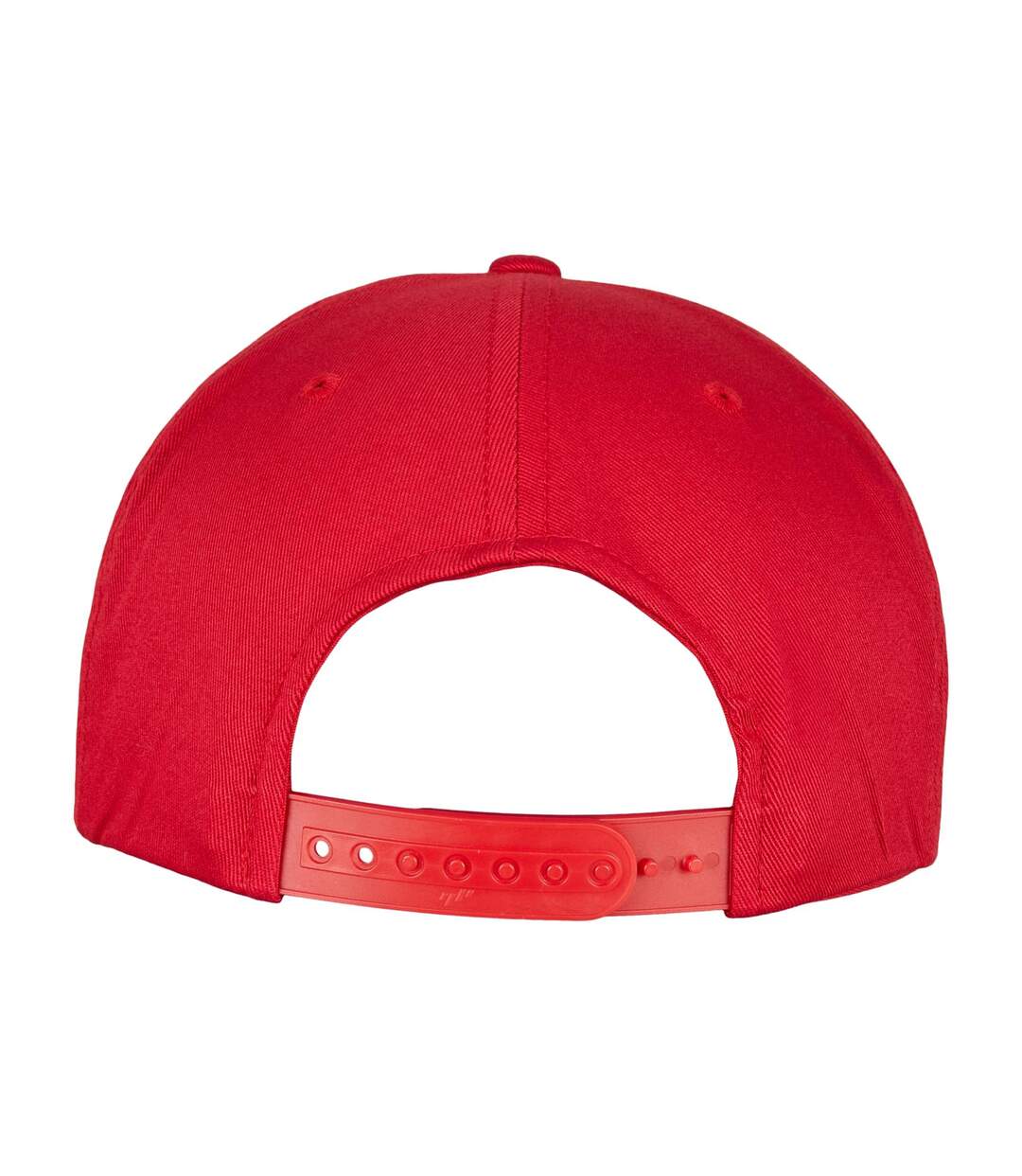 Casquette ajustable flexfit adulte rouge Yupoong-2