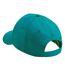 Casquette de baseball 100% coton enfant unisexe emeraude Beechfield