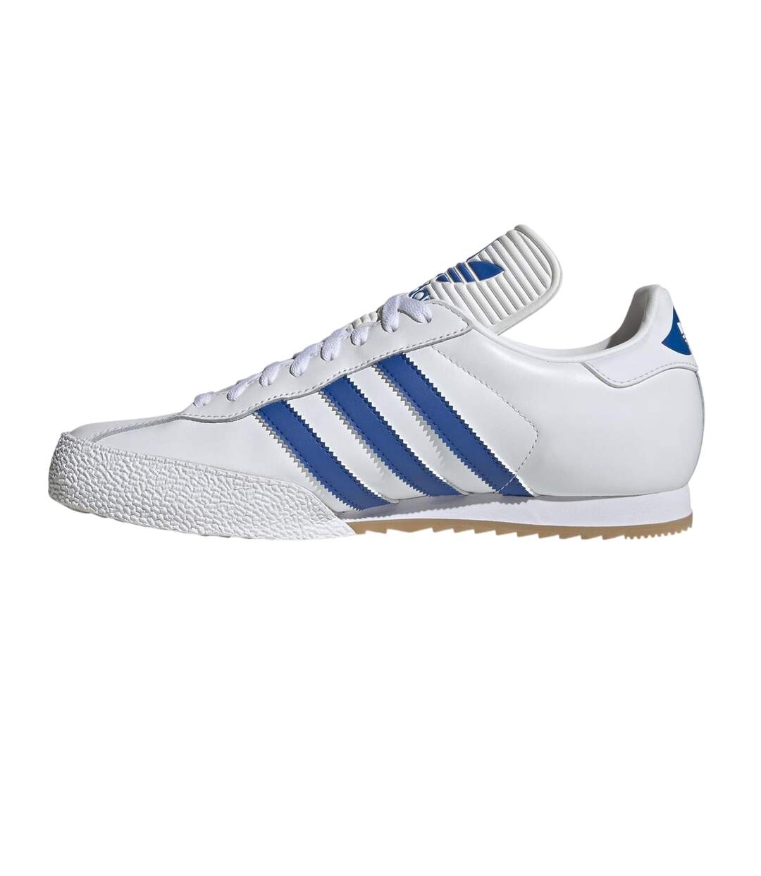 Baskets Samba Homme Blanc Bleu Adidas-3