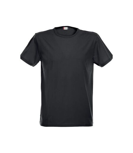 Mens Stretch T-shirt Black Clique