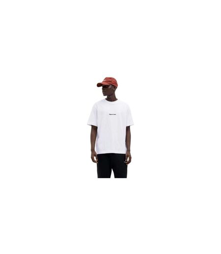 T-shirt Norrebro Homme Blanc Vif Jack And Jones