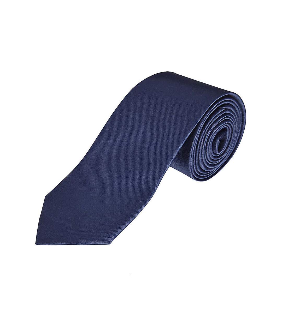 Cravate Garner Taille Unique Bleu Marine Français SOLS-1