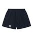 Mens Yokohama Rugby Shorts Black Canterbury-2