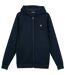 Mens Fly Fleece Full Zip Hoodie Dark Navy Lyle & Scott-2