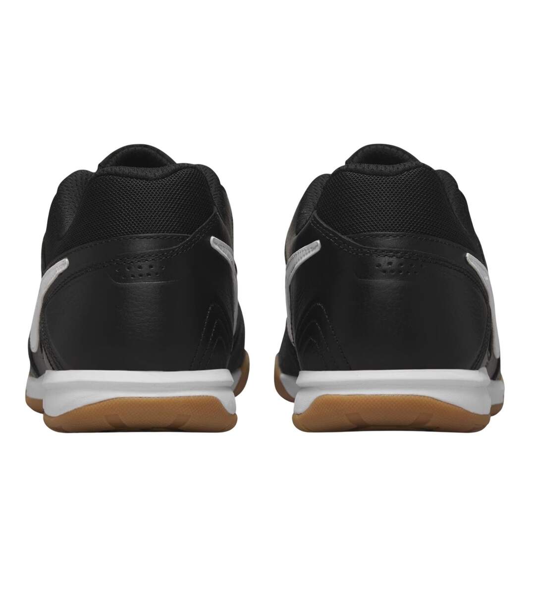 Mens Gato Classic Leather Indoor Football Shoes Black White Nike-2
