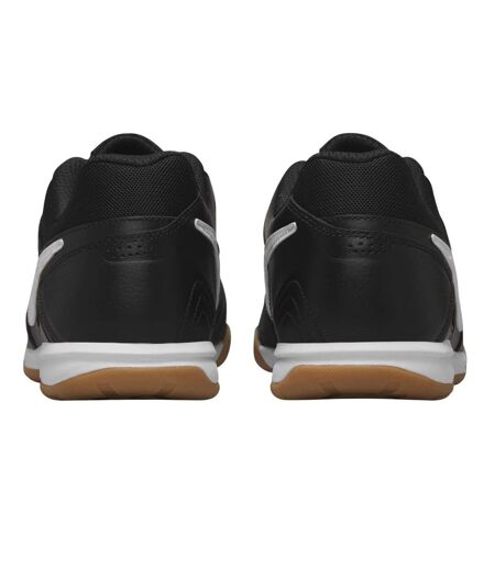 Mens Gato Classic Leather Indoor Football Shoes Black White Nike
