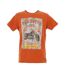 T-shirt Orange Homme Von Dutch RACE