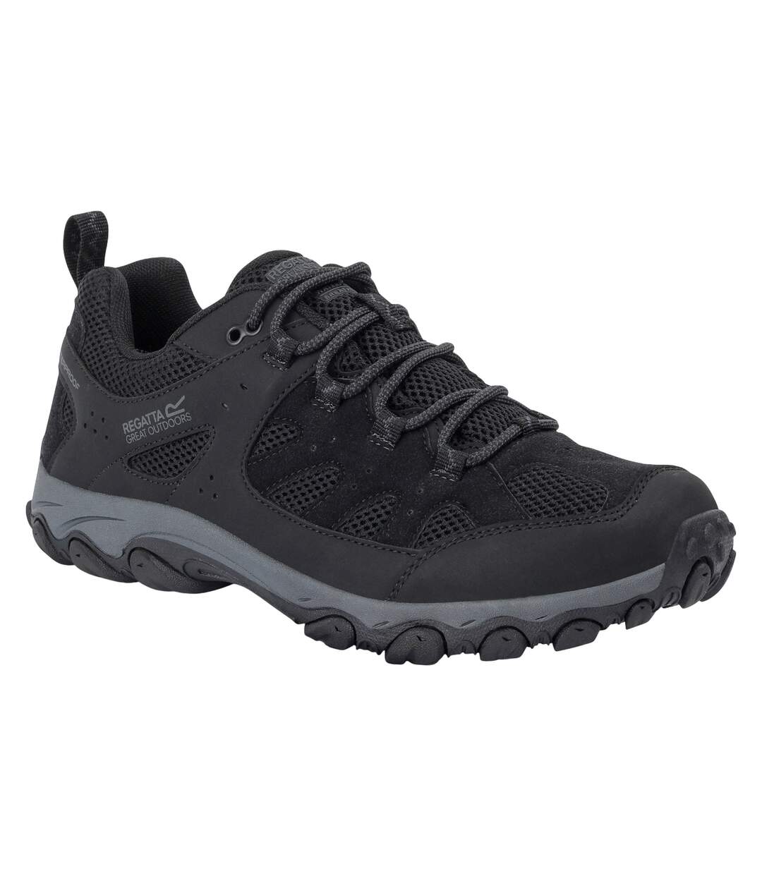 Chaussures De Marche Edgepoint Homme Noir Granite Regatta-1