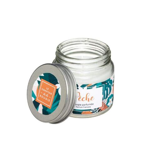 Bougie Parfumée en Verre Bocal 65g Pêche