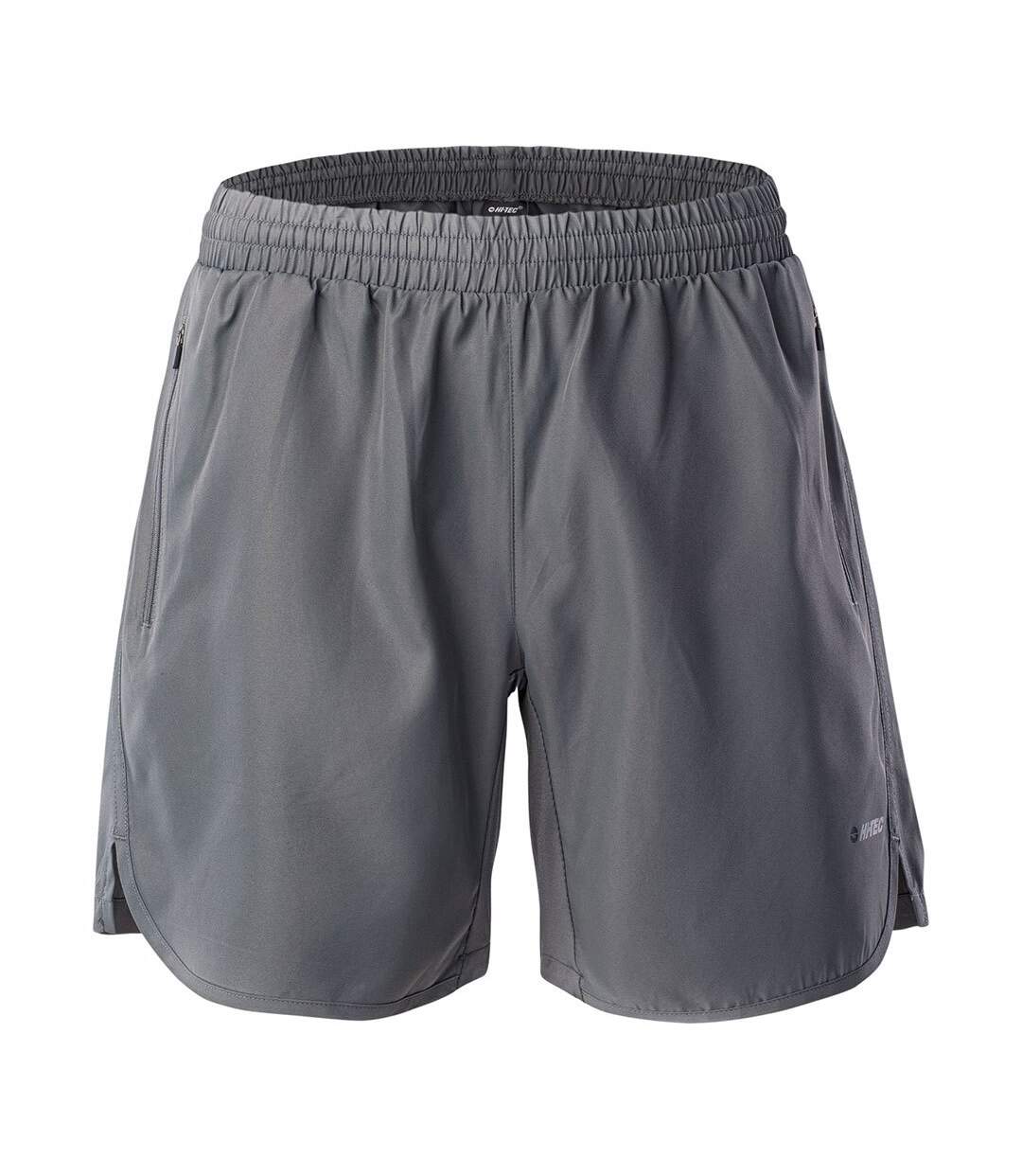 Short Entraînement Hicko Homme Gris Foncé Hi-Tec-1