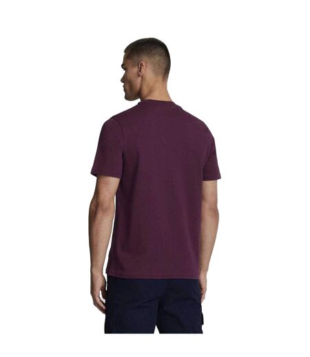 T-shirt Manches Courtes Motif/style Aigle Tonal Homme Rouge Lyle & Scott