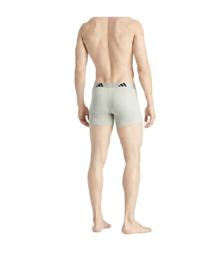 Lot De 3  Boxers Sport Homme Noir Blanc Cassé Gris Adidas
