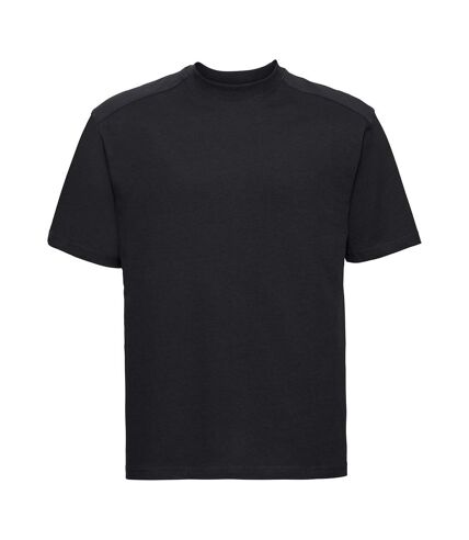 Russell Mens Heavyweight T-Shirt (Black) - UTPC7087