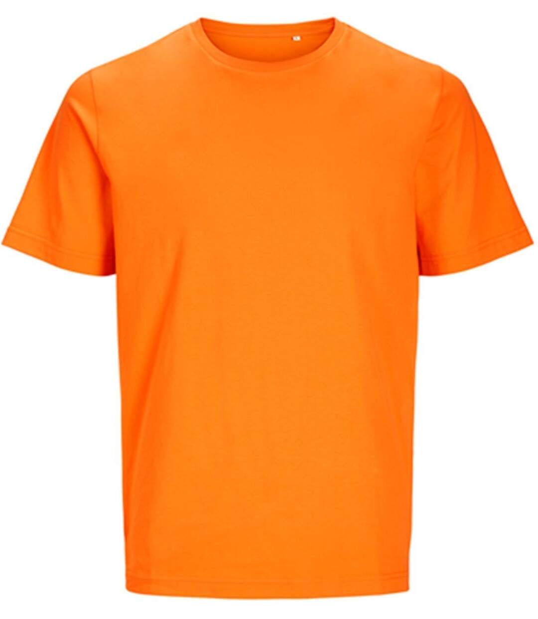 T-shirt manches courtes - JACK&JONES - Unisexe - JJ7526 - orange