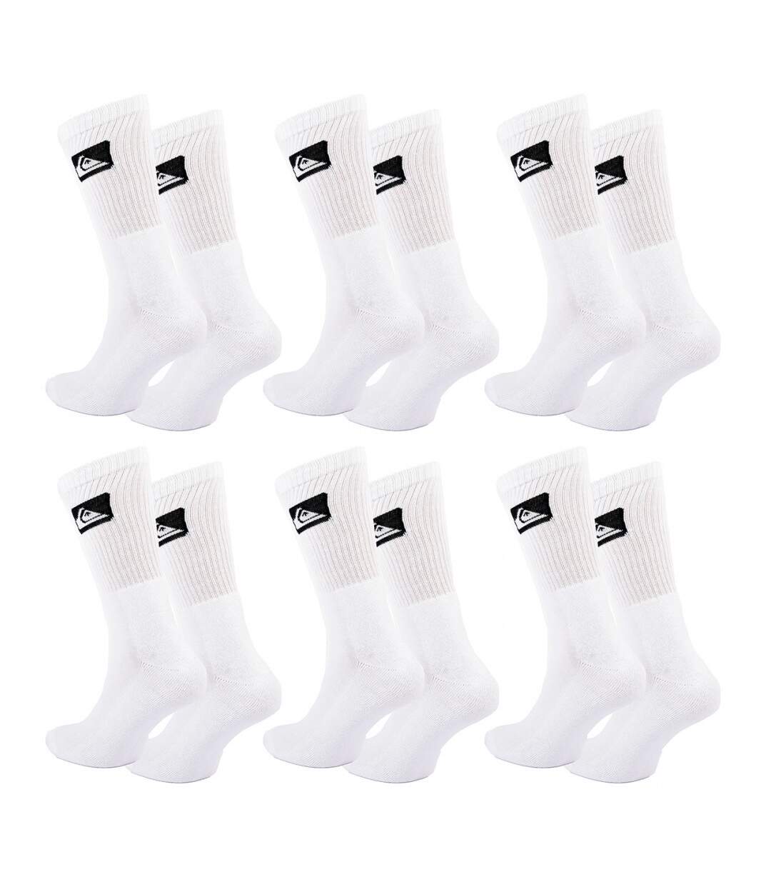 Chaussettes QUIKSILVER CUSHIONED CREW - Pack de 6-3
