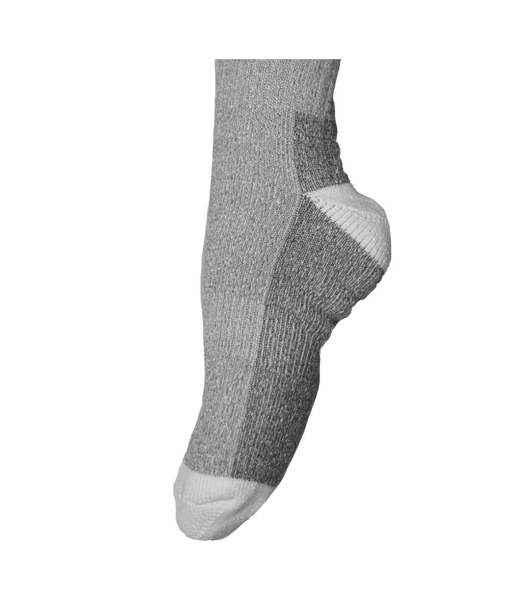 Mens wool rich hiker socks grey Generic-2