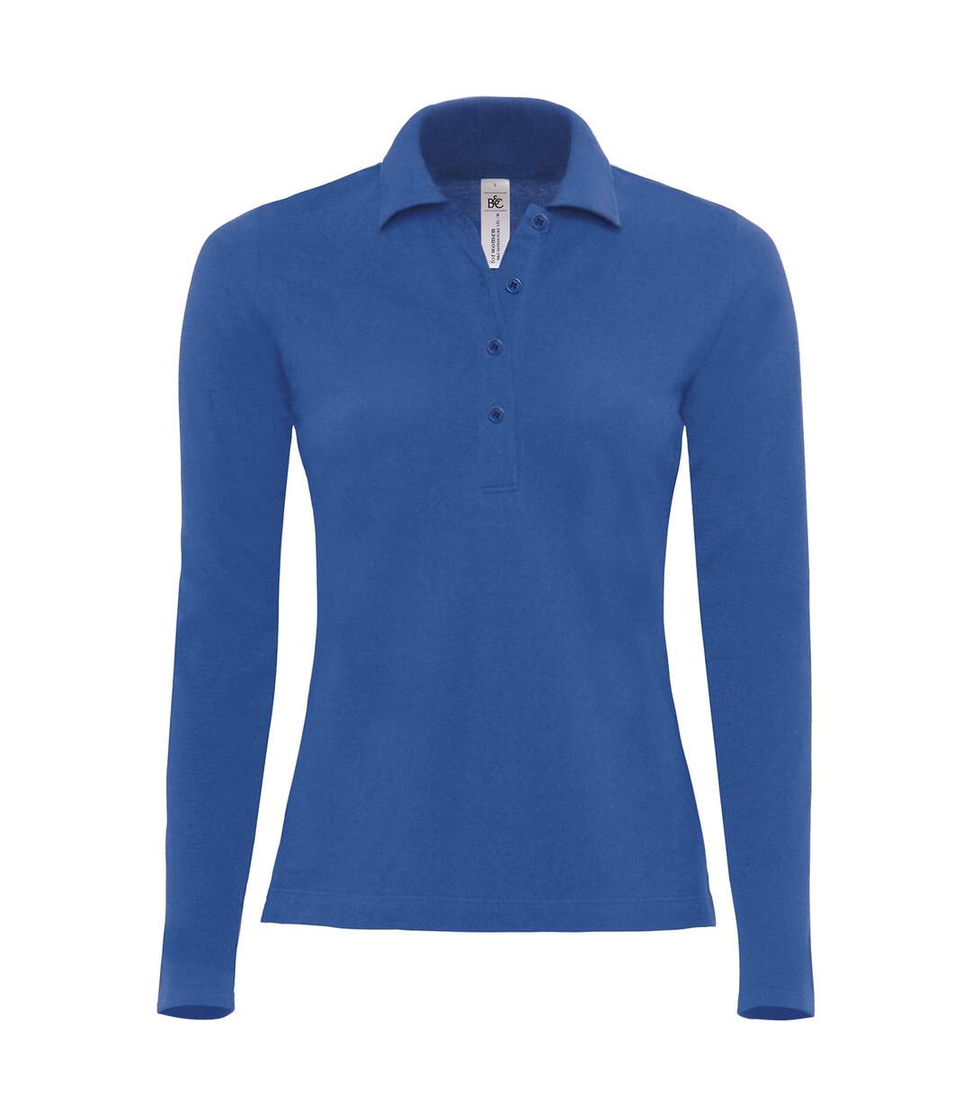 Polo femme manches longues - PW456 - bleu roi