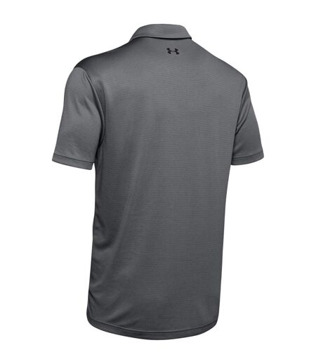 Polo Motif/style Tech Homme Anthracite Noir Under Armour