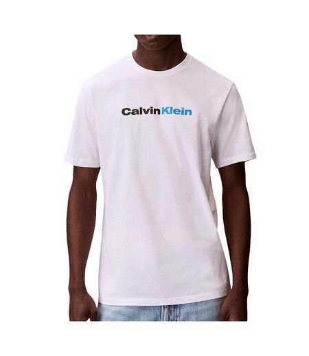 T-Shirt blanc homme calvin klein jeans 30s eu wholesale