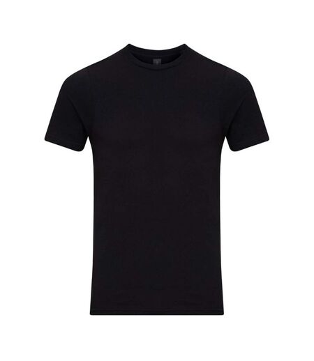Gildan Unisex Adult Enzyme Washed T-Shirt (Black)