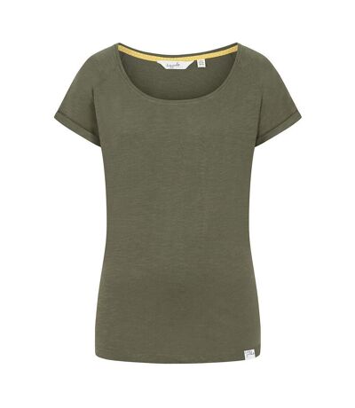 T-shirt Femme Kaki Lazy Jacks