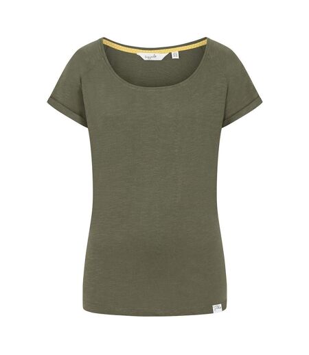 T-shirt Femme Kaki Lazy Jacks
