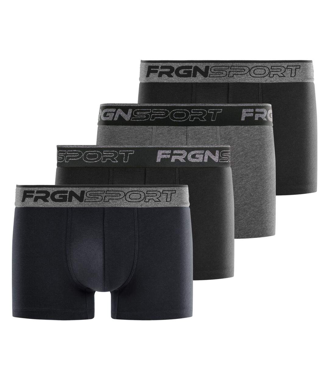 Lot de 4 boxers homme en coton Dynamic Jim Freegun-1