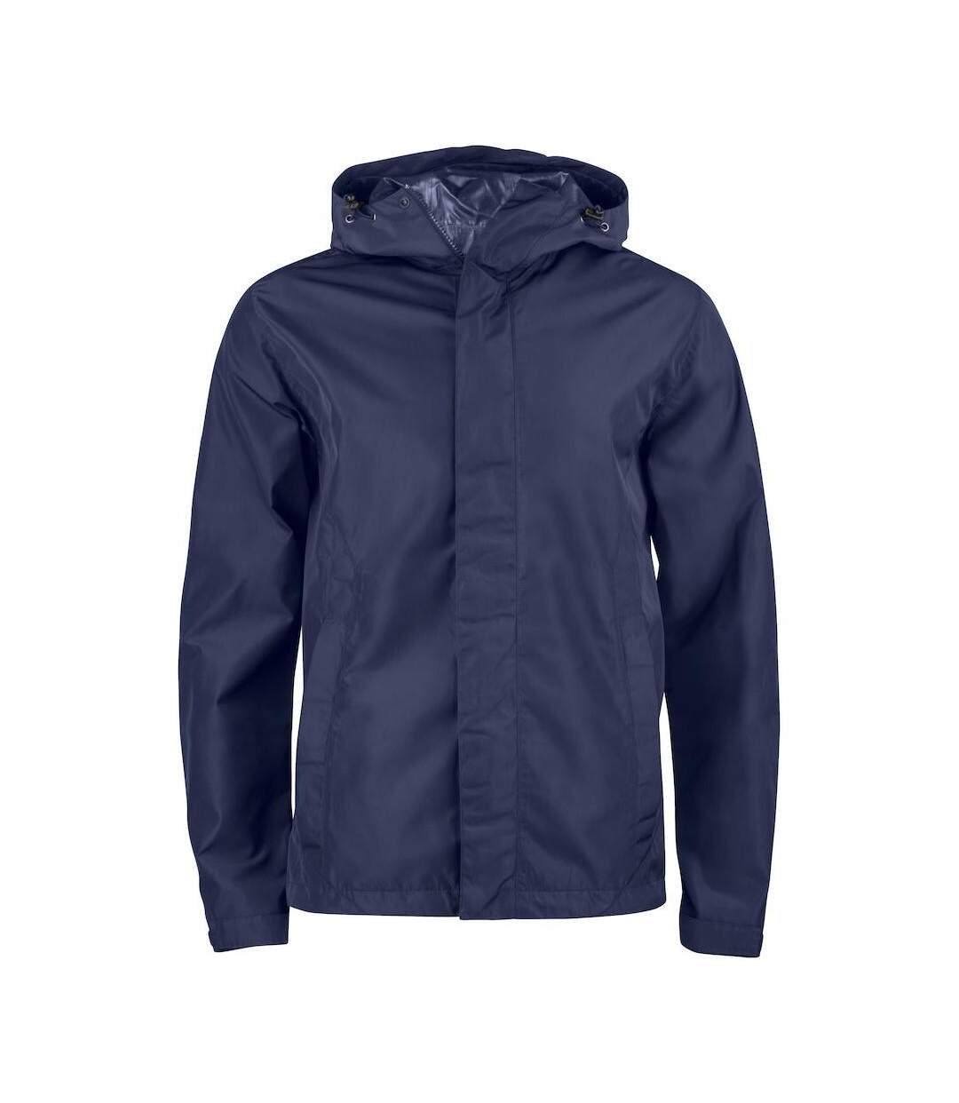 Unisex Adult Webster Waterproof Jacket Dark Navy Clique-1
