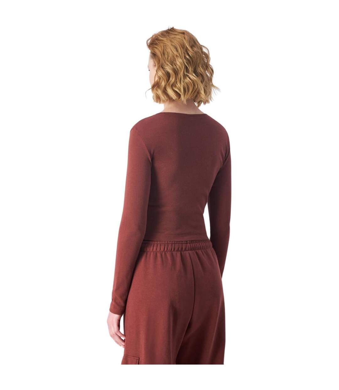Haut Court Ms524 Femme Marron Champion-3