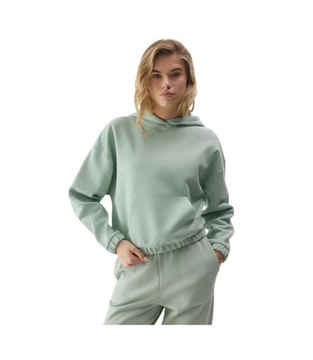 Sweat À Capuche Wss24tswsf1057 Femme Vert 4F