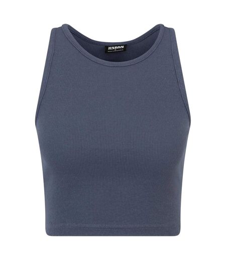 Haut Court Femme Bleu Noir Urban Classics