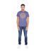 Mens zoomout t-shirt denim blue Duck and Cover