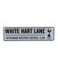 Tottenham Hotspur FC - Panneau de fenêtre (Blanc / Noir / Bleu marine) (Taille unique) - UTTA8667