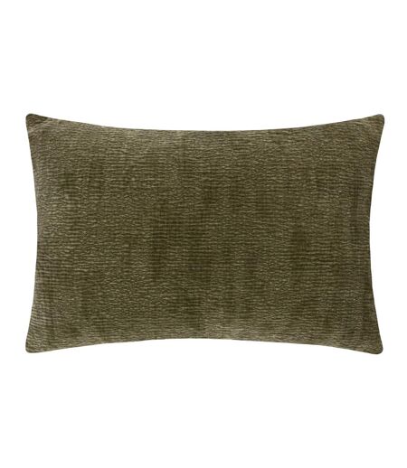 Osaka chenille cushion cover 40cm x 60cm khaki green Yard