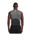 Maillot De Compression Sans Manches Heatgear Homme Gris Chiné Under Armour-2
