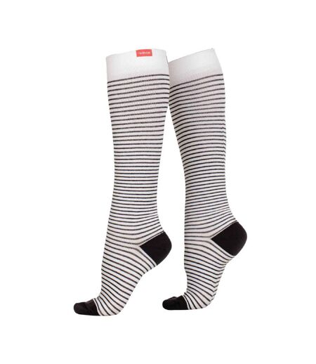 VIM&VIGR - Chaussettes Contention Femme Homme | Coton 30-40 mmhg Bas Compression