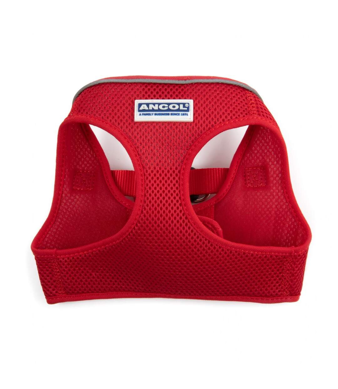 Step-in dog mesh harness m 46 54cm red Ancol-1
