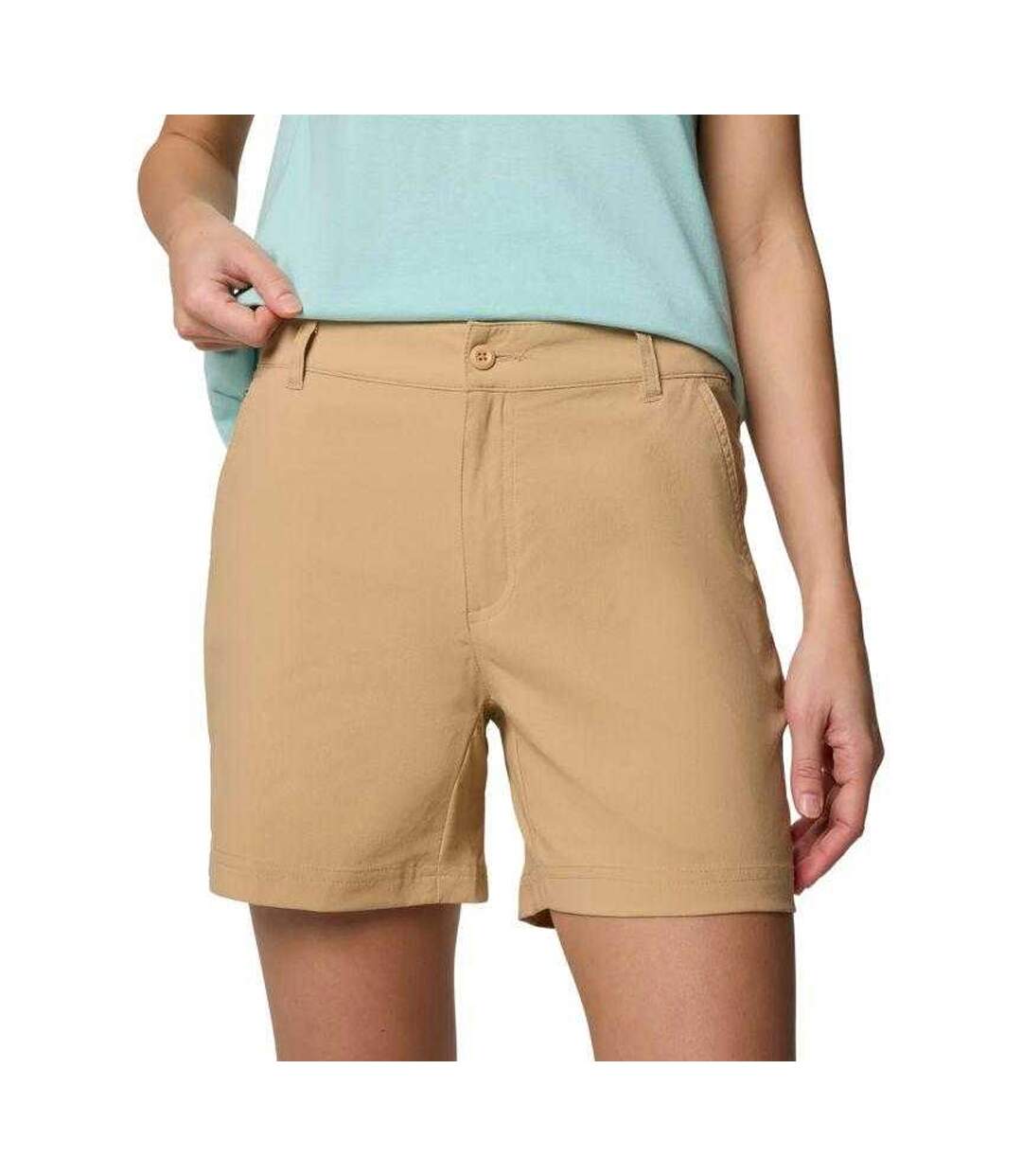 Short Leslie Falls Femme Beige Columbia-2