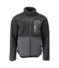 Mens Customized Zipped Jacket Stone Grey Mascot-1
