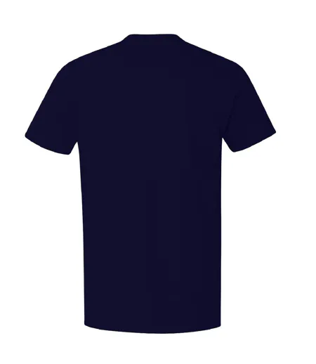Mens Short Sleeve Soft-style T-shirt Navy Blue Gildan