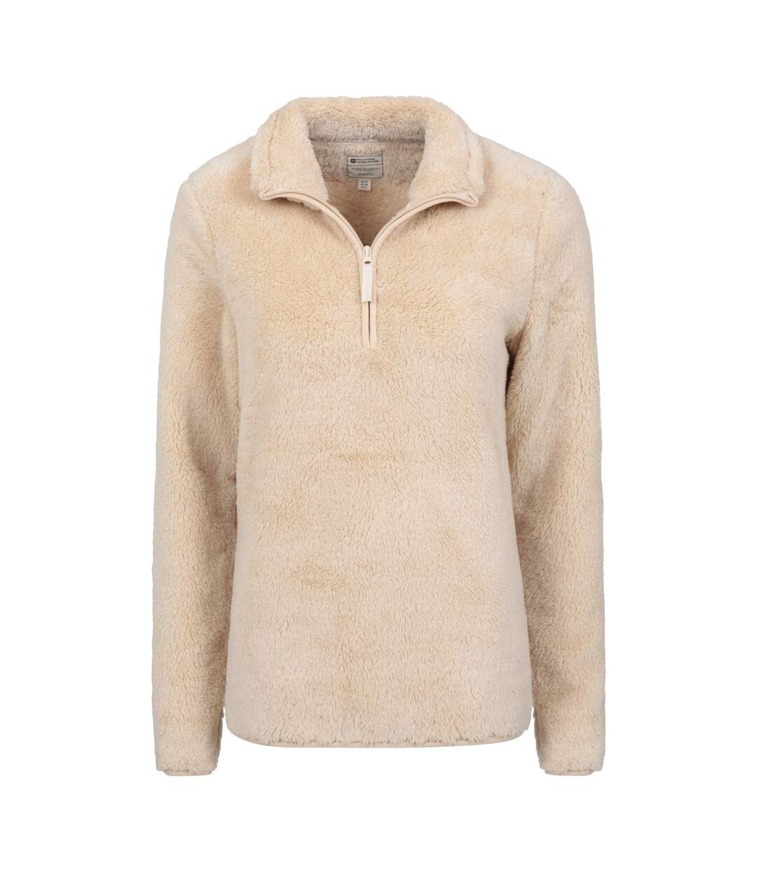 Haut Polaire Femme Beige Mountain Warehouse-4